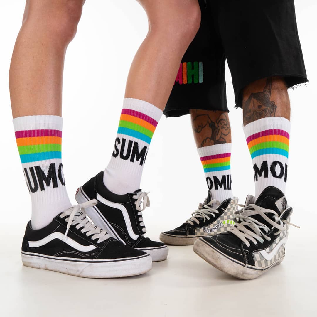 Acid Rainbow Socks