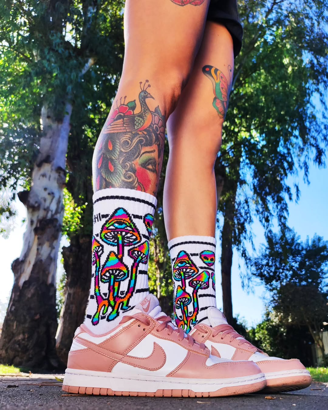 Groovy Mushroom Socks