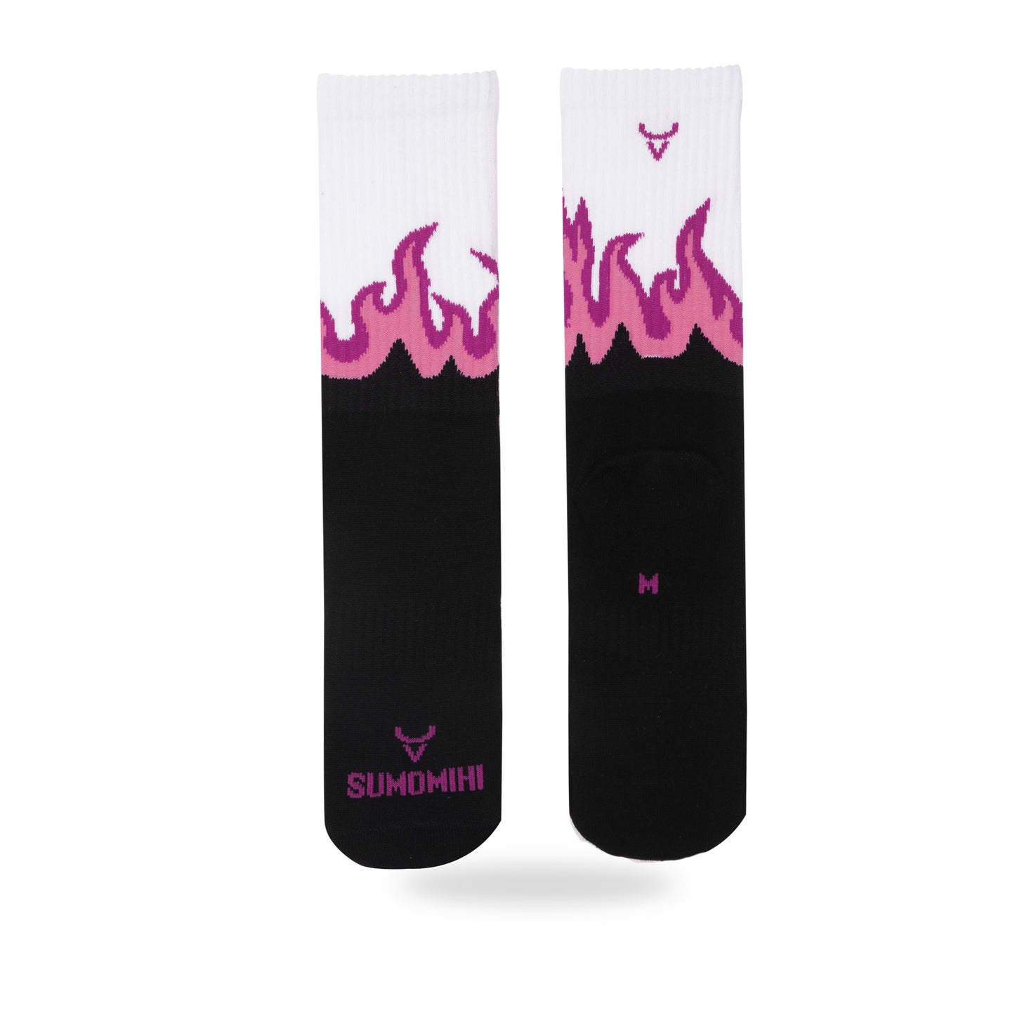 Flame Fuchsia Socks